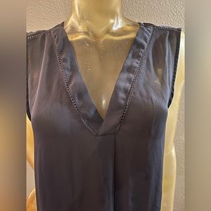 H&M gray tunic blouse